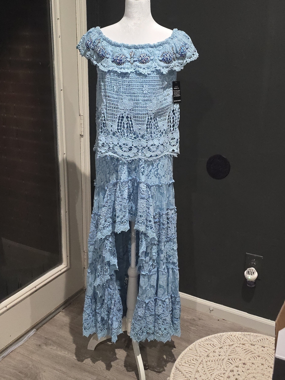 Boston Proper NWT Crochet & Lace Dress